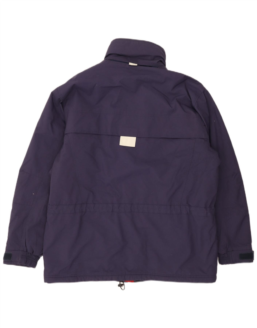 Jaqueta corta-vento masculina Reusch UK 40 grande azul marinho poliamida