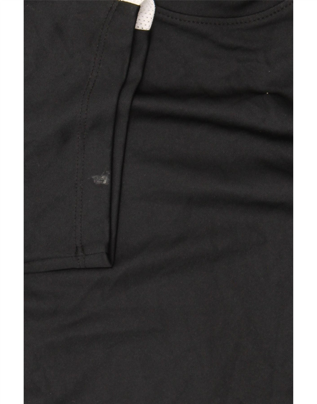 Camiseta masculina Nike Dri Fit Top médio preto colorblock poliéster