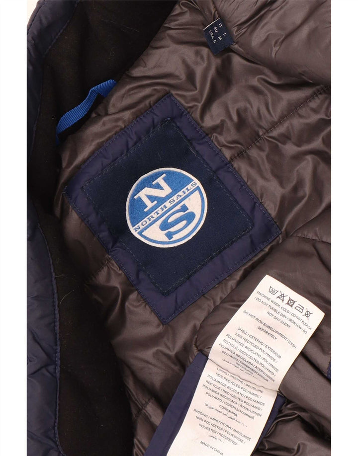 Jaqueta bomber masculina North Sails UK 38 poliamida azul marinho médio