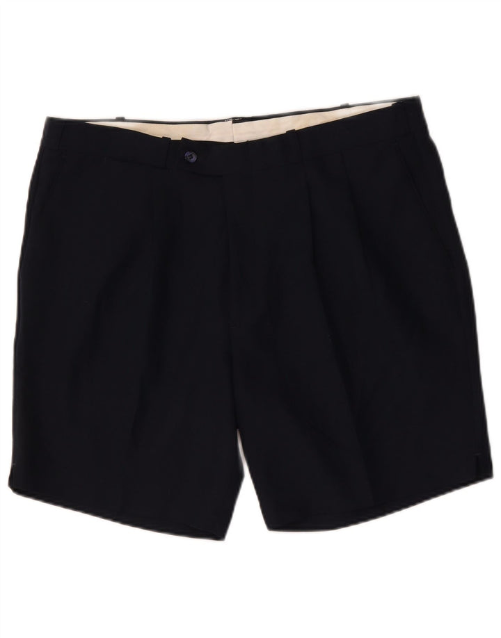Farah Mens Chino Shorts W38 XL Poliéster Azul Marinho