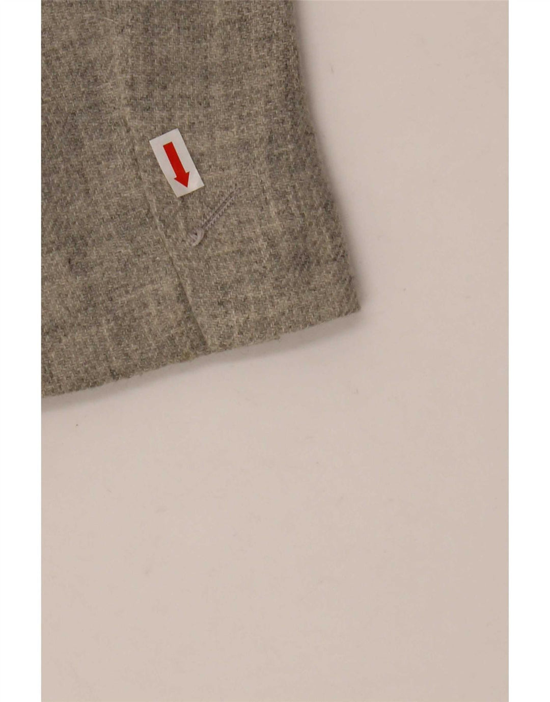 Jaqueta blazer feminina Massimo Dutti com 1 botão UE 38 pequena lã cinza