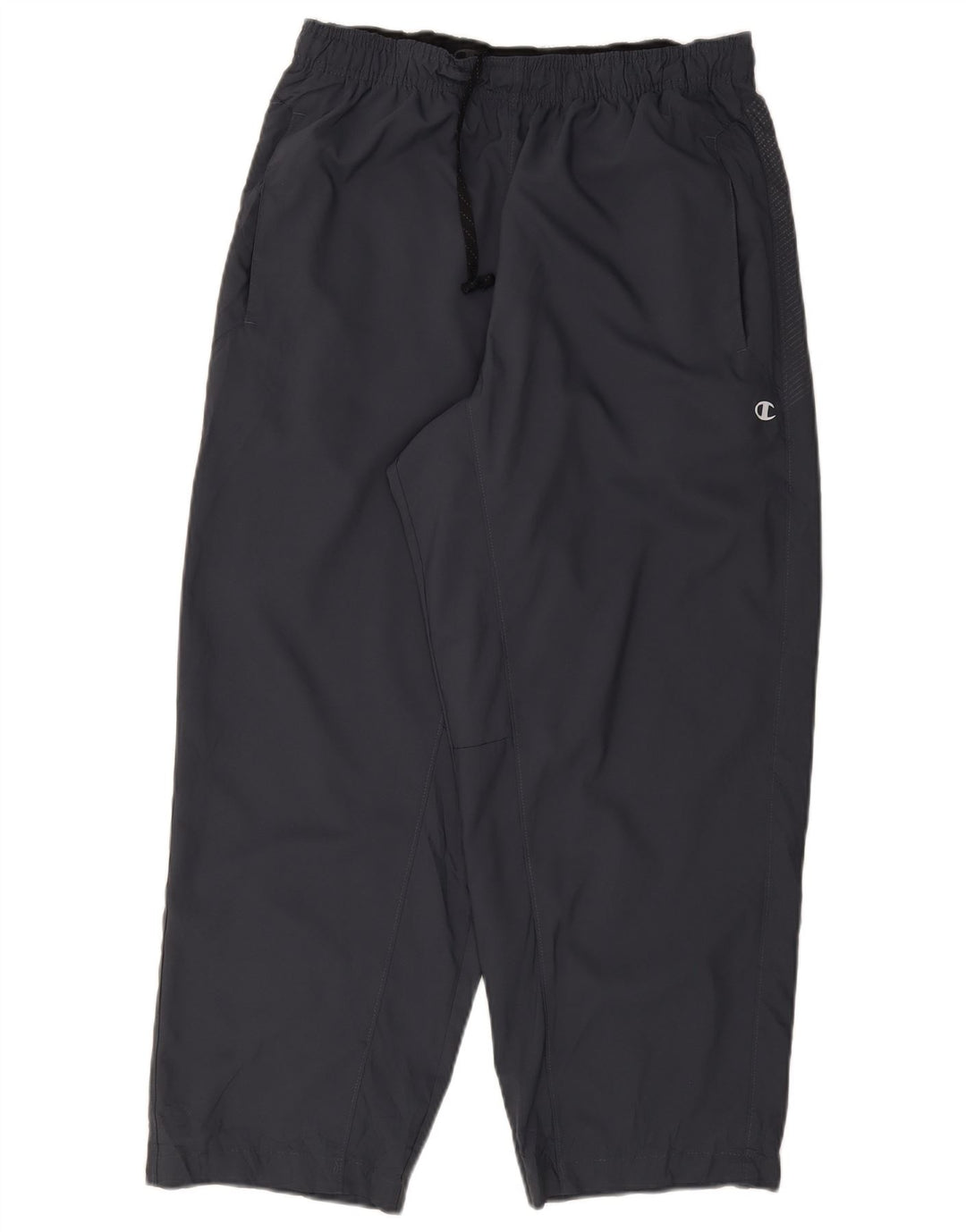 Calça de treino masculina Champion grande cinza poliéster