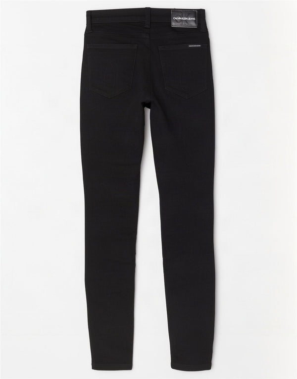 Calvin Klein Jeans Skinny Feminino W26 L30 Algodão Preto