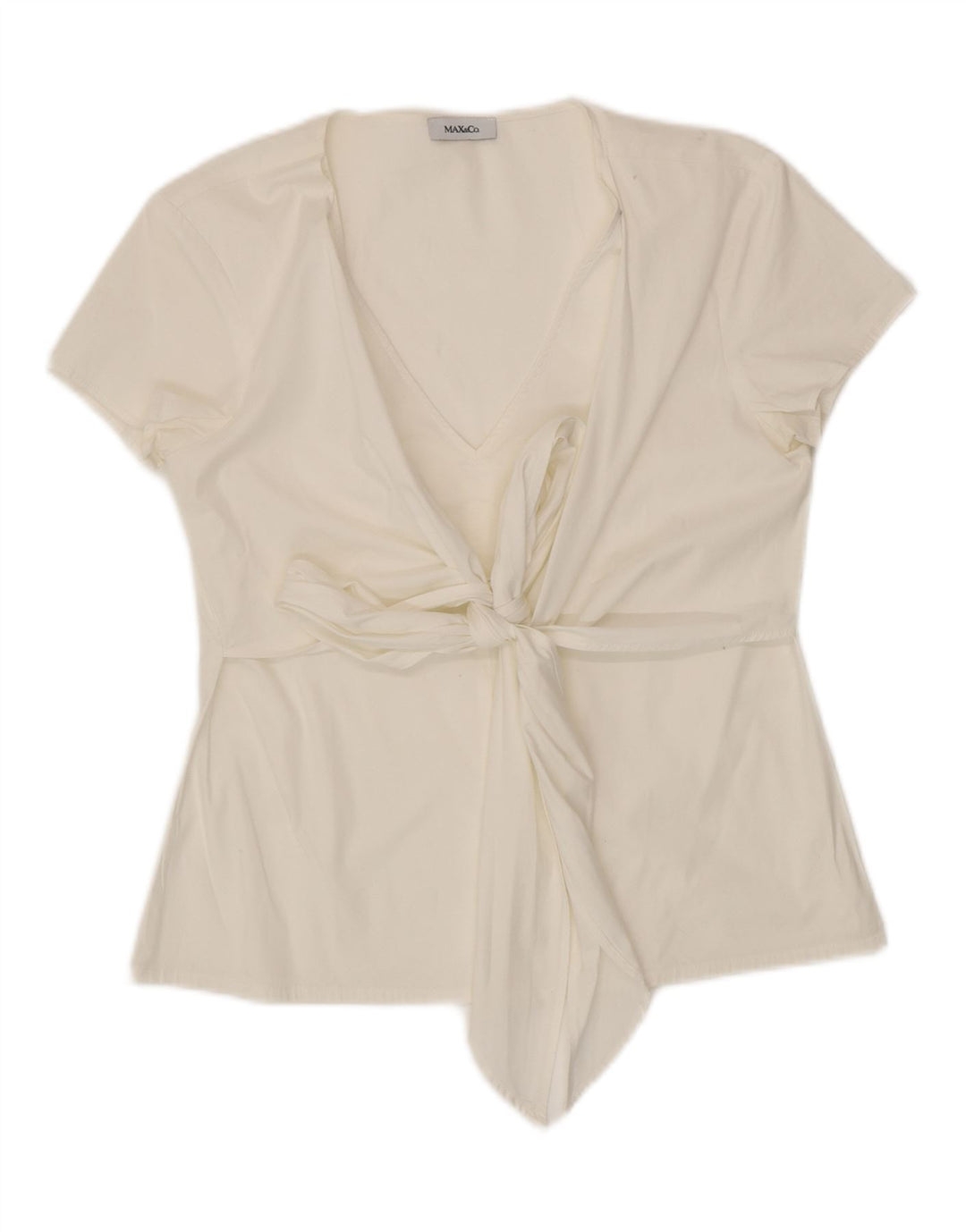 Blusa feminina MAX & CO. UK 12 médio branco