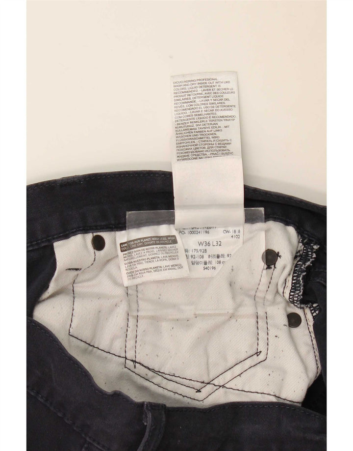 Levi's Masculino 511 Slim Jeans W36 L29 Azul Marinho Algodão