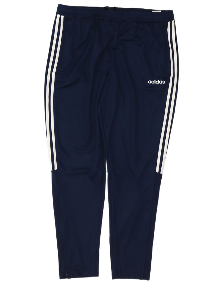 Calça de treino Adidas Aeroready masculina XL azul marinho poliéster