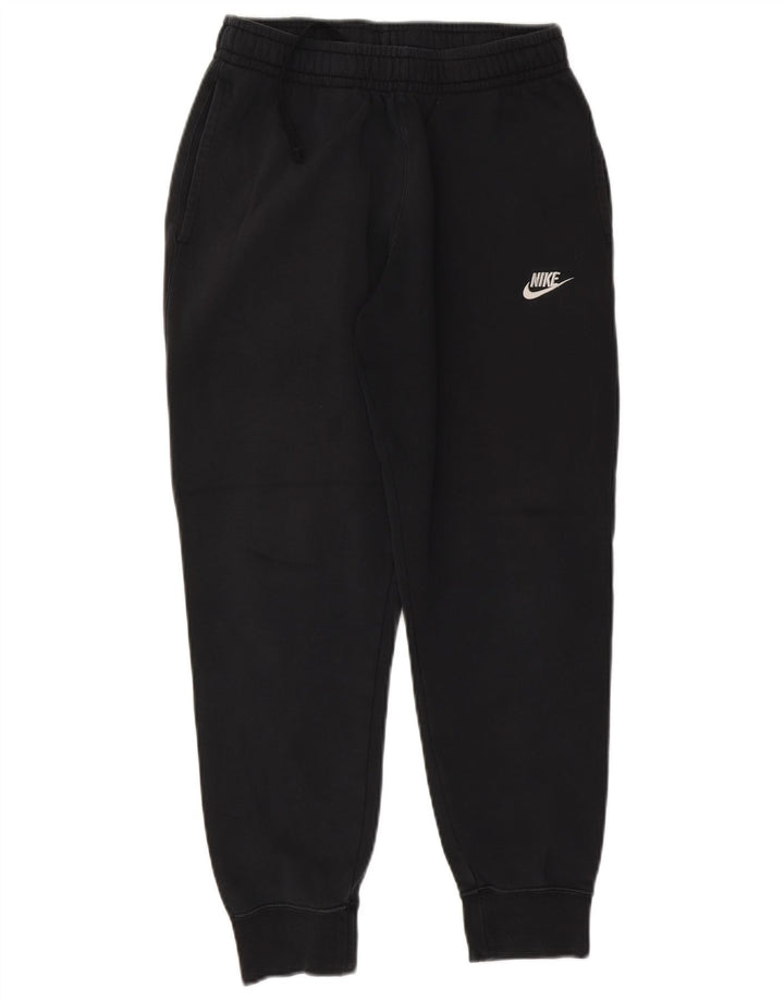 Calça de treino feminina Nike Joggers UK 10 pequeno algodão preto