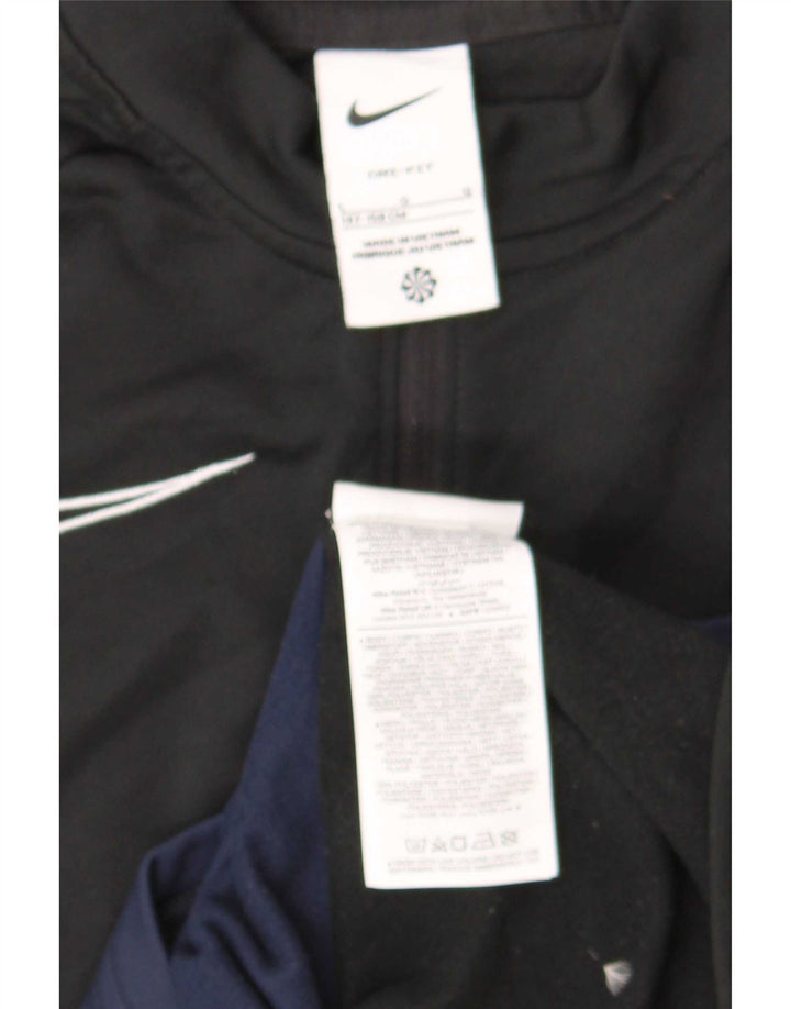 Top de treino Nike Boys Dri Fit pulôver 12-13 anos grande preto
