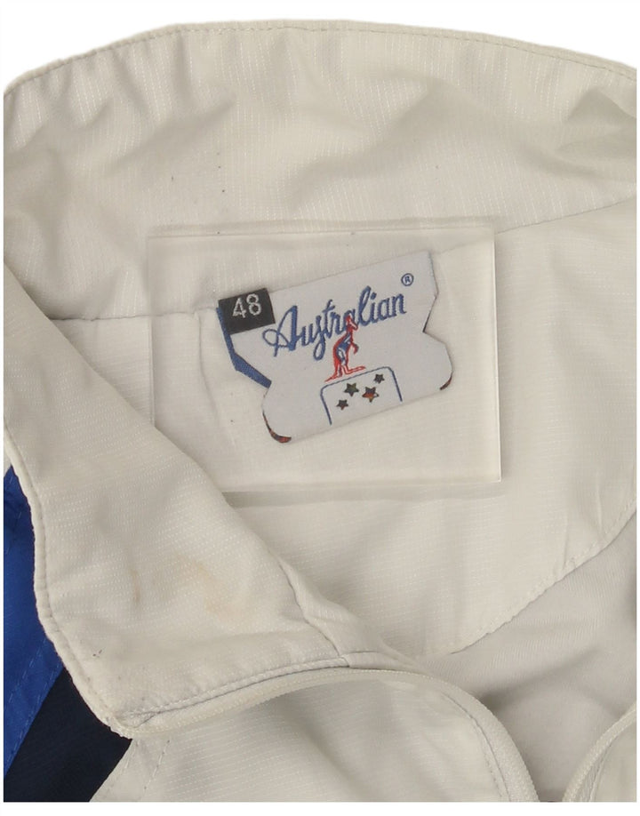 AUSTRALIAN L'ALPINA Jaqueta masculina de agasalho IT 48 Médio Branco