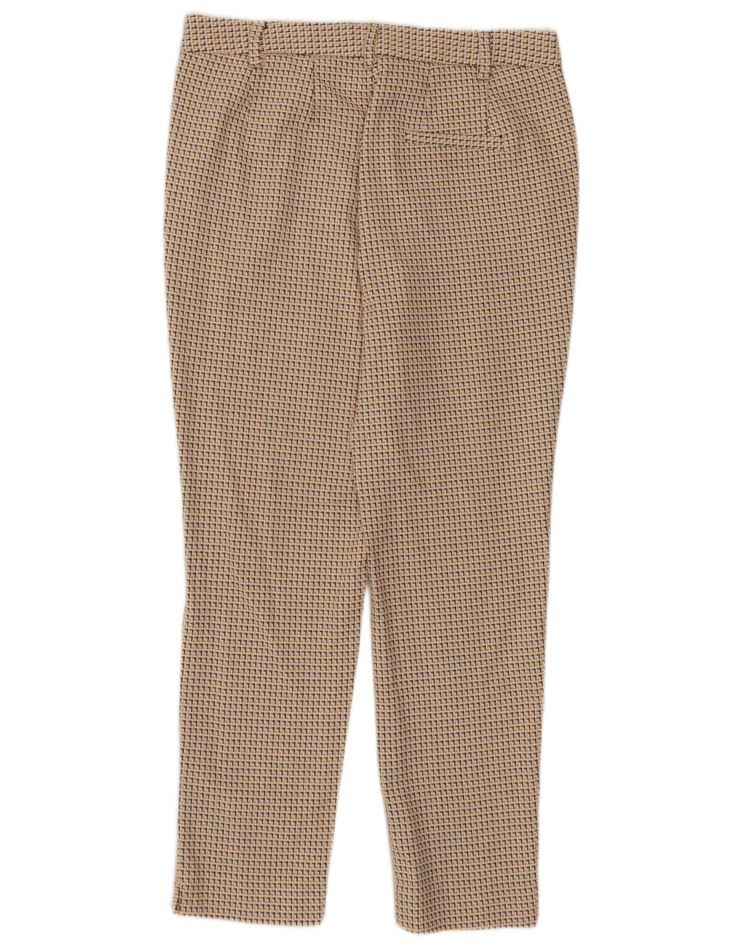 Calça feminina Marks & Spencer com padrão abstrato Reino Unido 12 médio W30 L