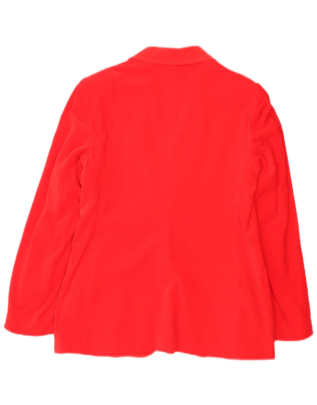 Jaqueta blazer feminina vintage com 2 botões IT 48 XL algodão vermelho