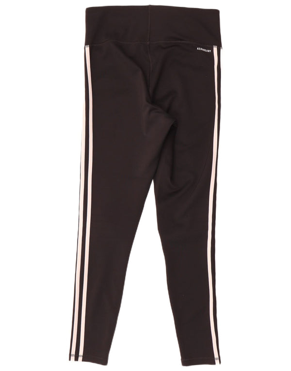 Leggings Adidas Aeroready Femininas UK 12/14 Médio Preto