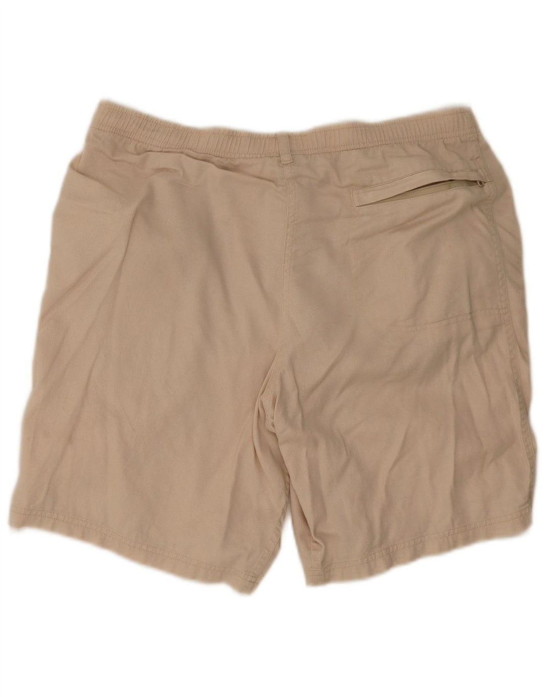 Shorts esportivos masculinos Nike médio bege algodão
