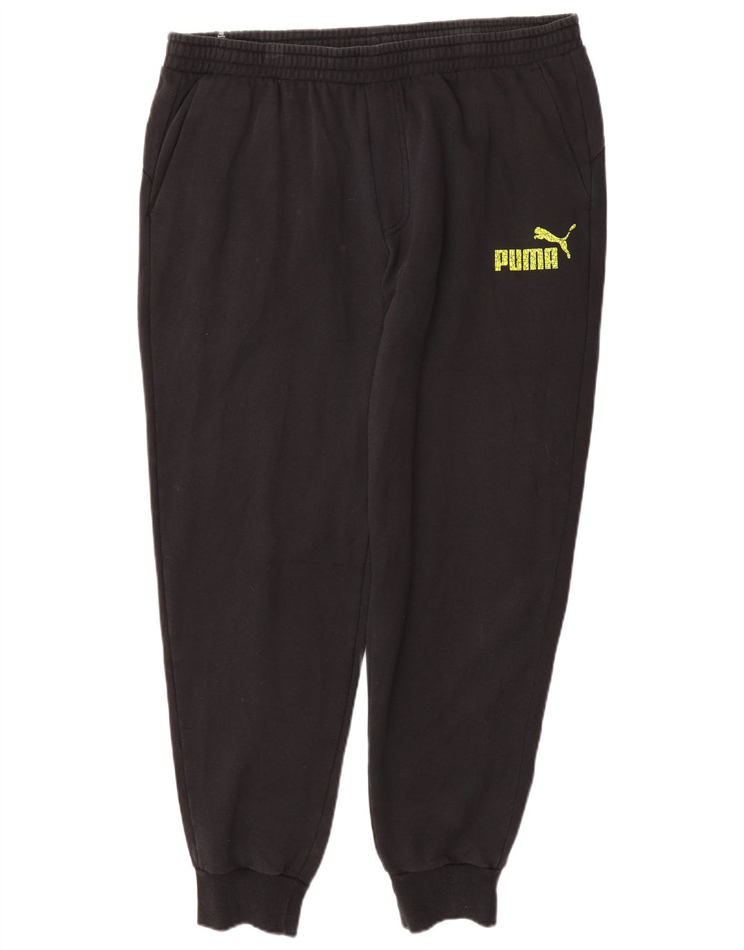 Calça de treino masculina PUMA Joggers 2XL algodão preto