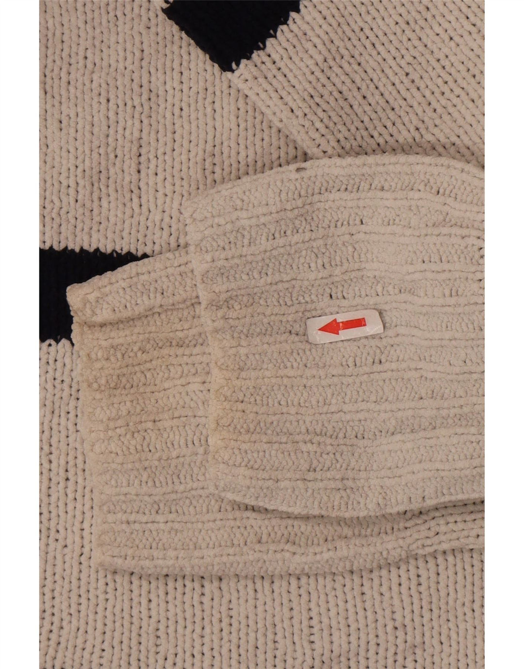 Suéter feminino Marks & Spencer com gola tartaruga Reino Unido 14 médio branco