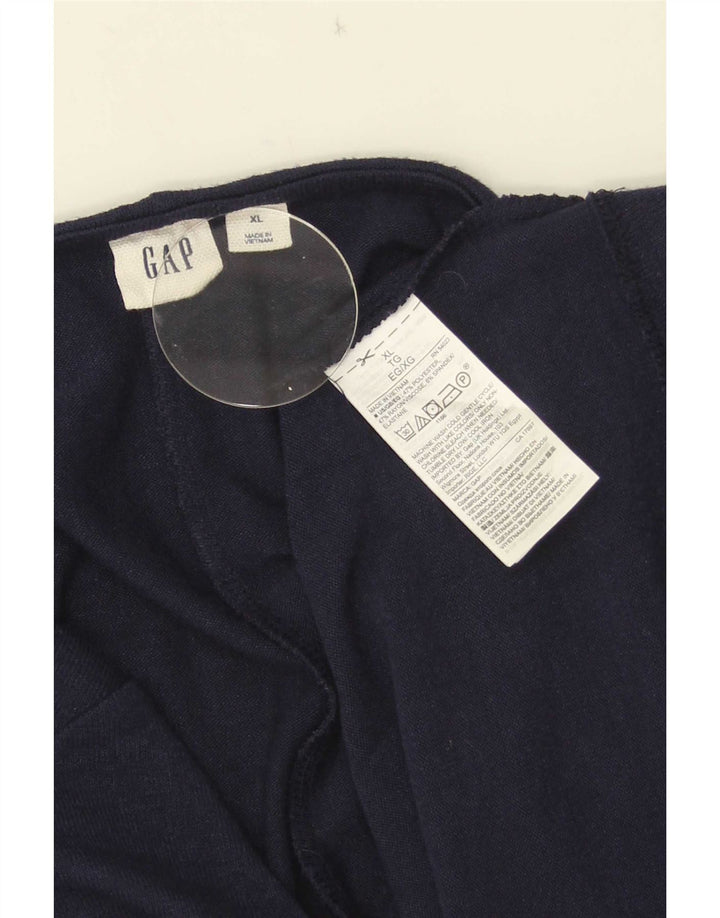 Vestido túnica feminino Gap UK 18 XL azul marinho poliéster