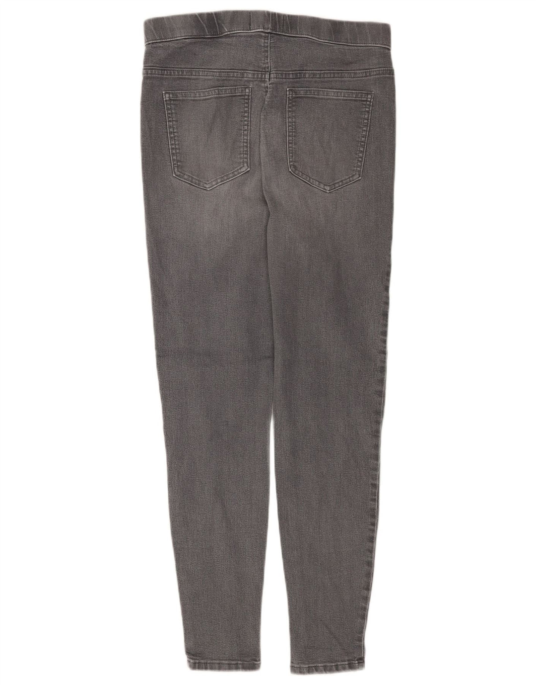Calça jeans feminina Marks & Spencer UK 12 médio W30 L28 algodão cinza