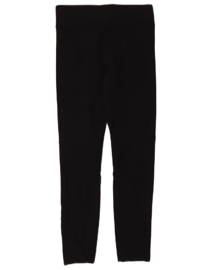 Leggings Nike Femininas UK 8 Pequenas Algodão Preto