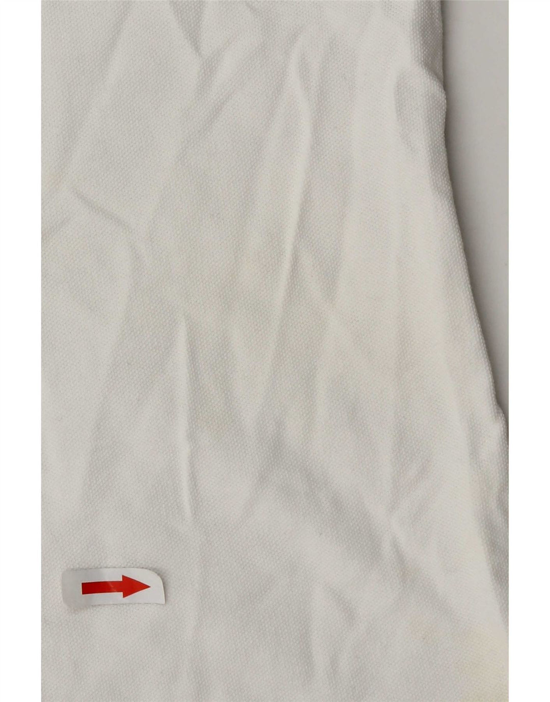 Camisa polo masculina Diadora médio algodão listrado branco