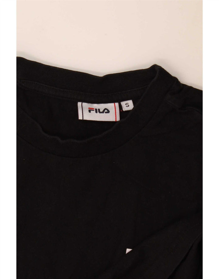 Camiseta Feminina Fila Top UK 10 Pequena Preta