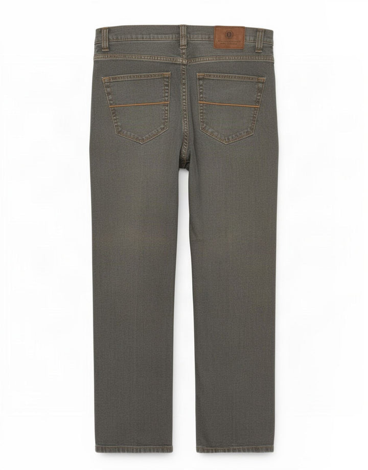 Jeans retos masculinos Marks & Spencer W34 L29 algodão cinza