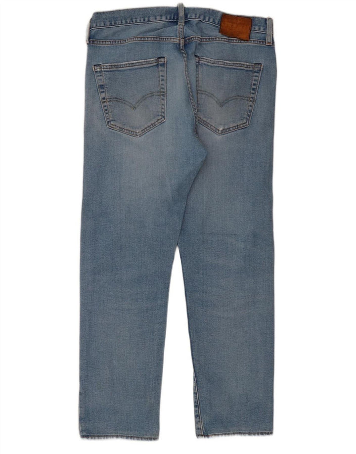 Levi's feminino 501 jeans retos W33 L27 algodão azul
