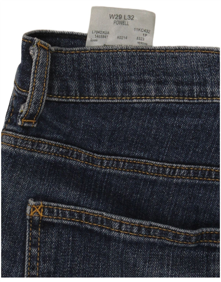 Lee Mens Powell Straight Jeans W29 L30 Azul Algodão