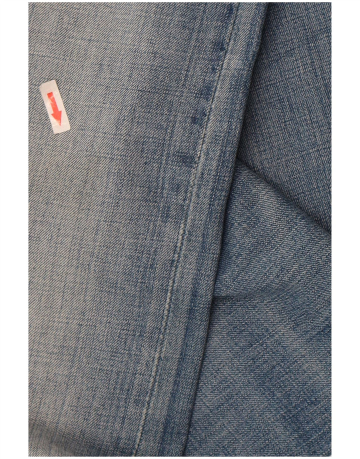 Levi's Masculino 504 Straight Jeans W36 L34 Azul Algodão