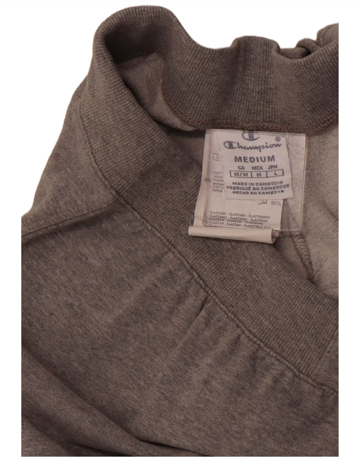 Calça de treino feminina CHAMPION Joggers UK 12 algodão cinza médio