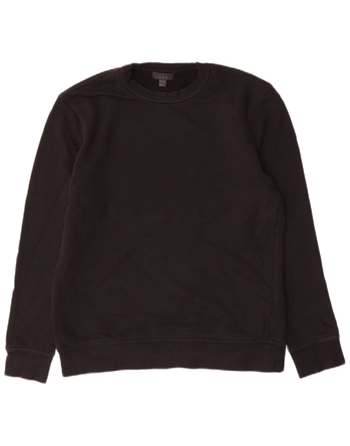 Cos moletom masculino jumper pequeno algodão preto