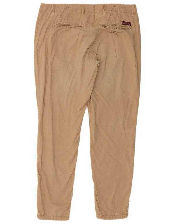 Calça jogger masculina Jack & Jones Chino W34 L32 algodão bege