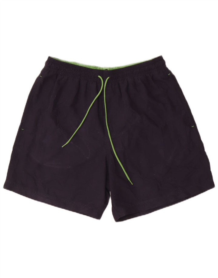 Shorts de natação masculino Marks & Spencer médio azul marinho poliéster