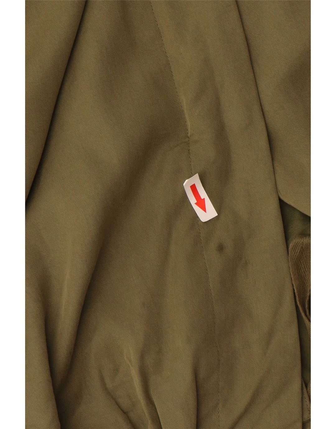 Jaqueta parka feminina com capuz Marks & Spencer Reino Unido 16 grande poliéster cáqui