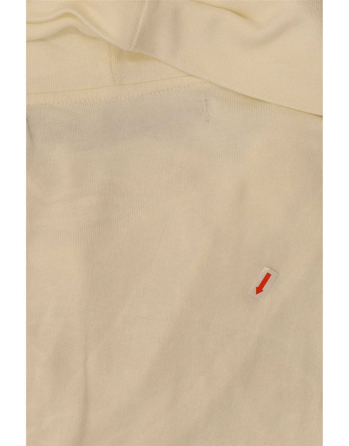 Zara Vestido Shift Feminino UK 14 Grande Off White