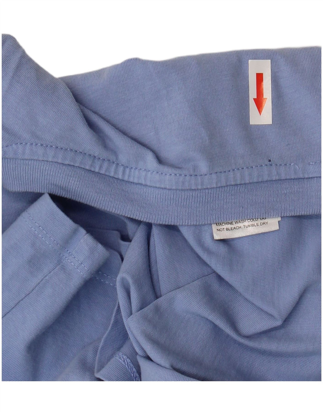 Camiseta feminina Levi's Top UK 10 pequeno algodão azul