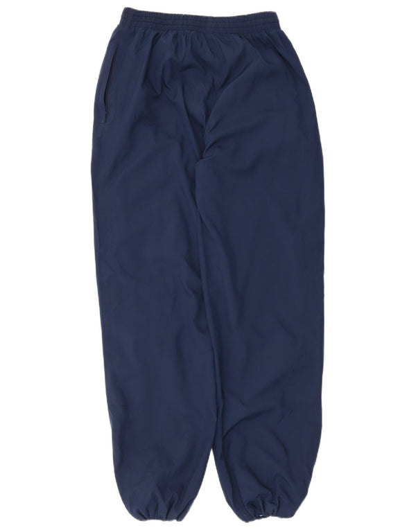 Adidas Mens Treino Calças Joggers Pequeno Poliéster Azul Marinho