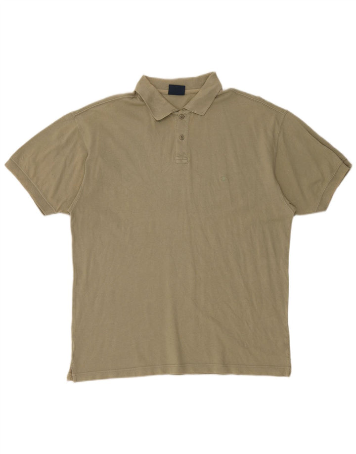 Camisa polo masculina Champion grande cáqui