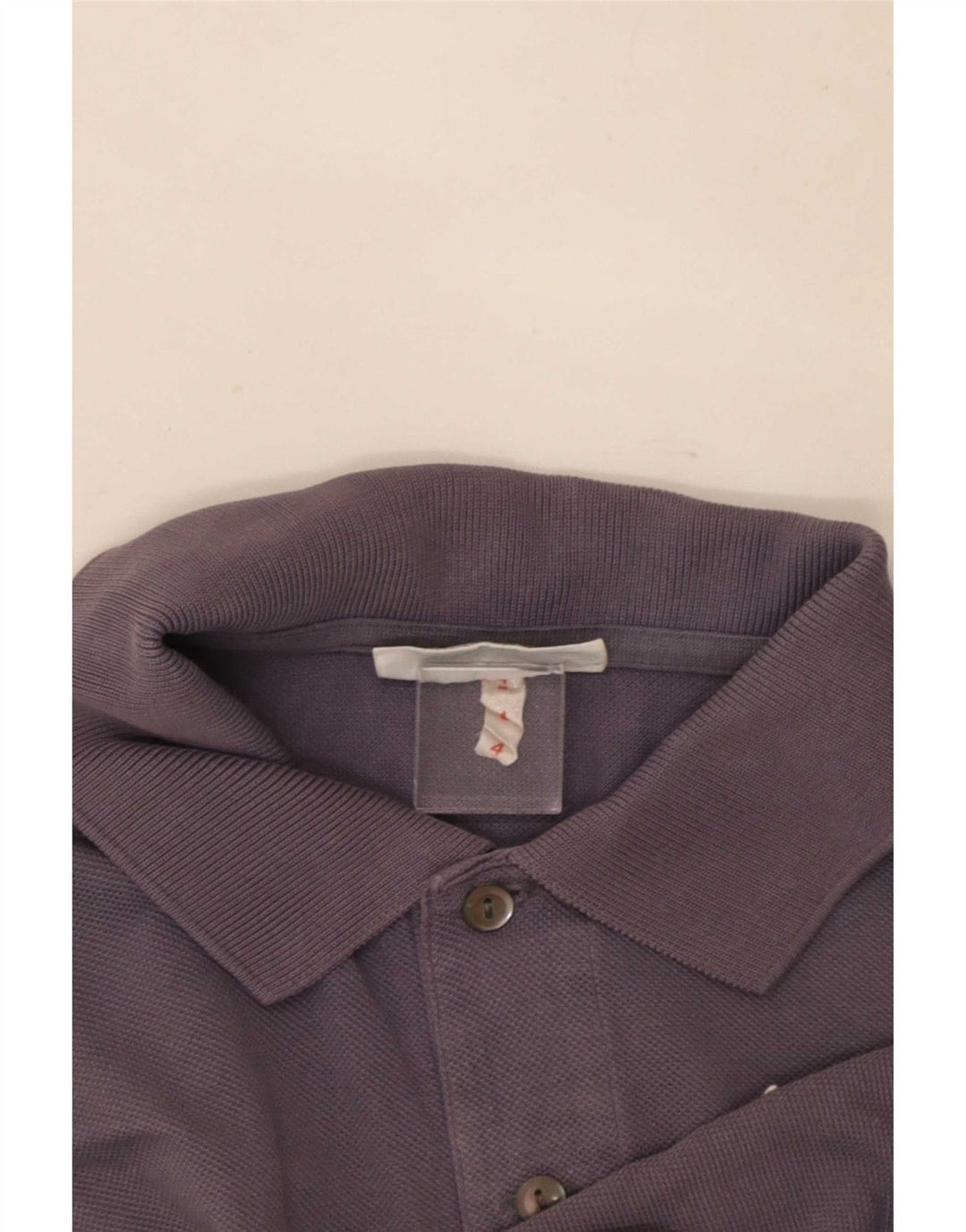 Camisa polo masculina Lacoste tamanho 4 médio algodão roxo
