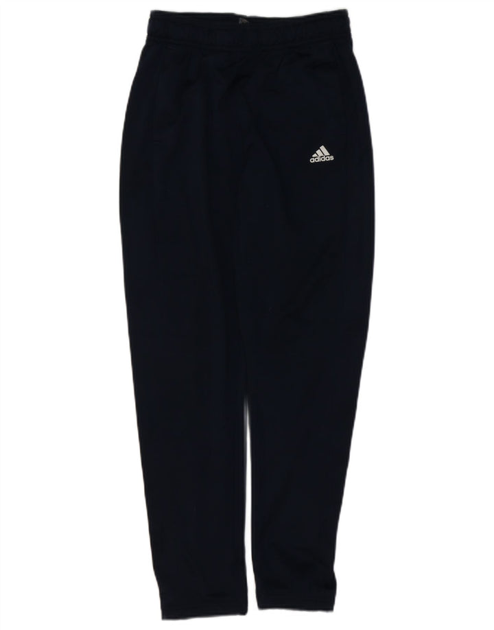 Calças de treino ADIDAS menino 11-12 anos azul marinho poliéster