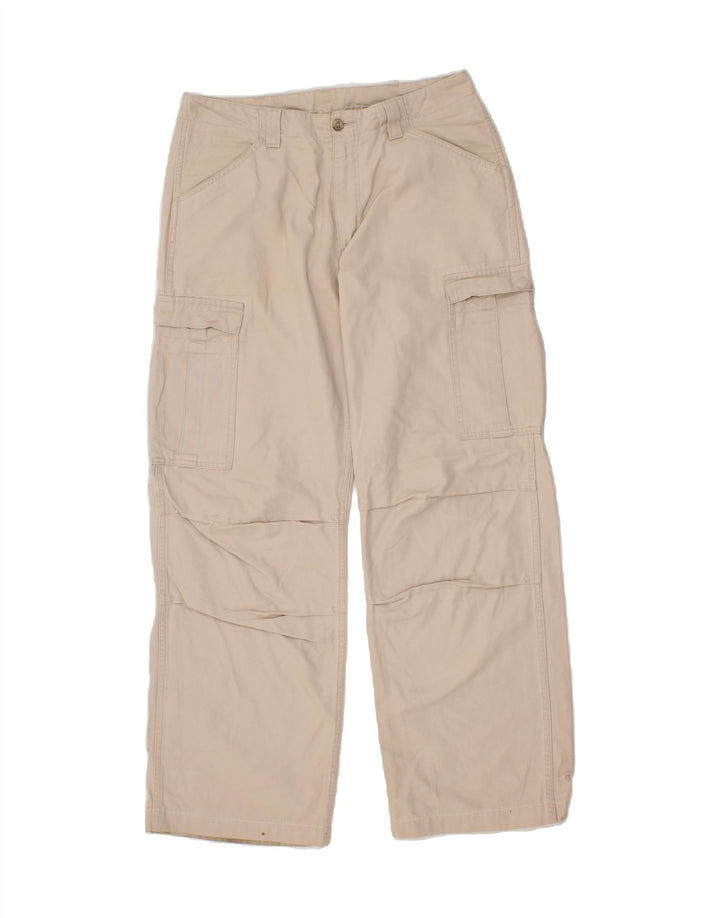 MAVERICK Mens Straight Cargo Trousers W33 L34  Beige Cotton Vintage MAVERICK and Second-Hand MAVERICK from Messina Hembry 