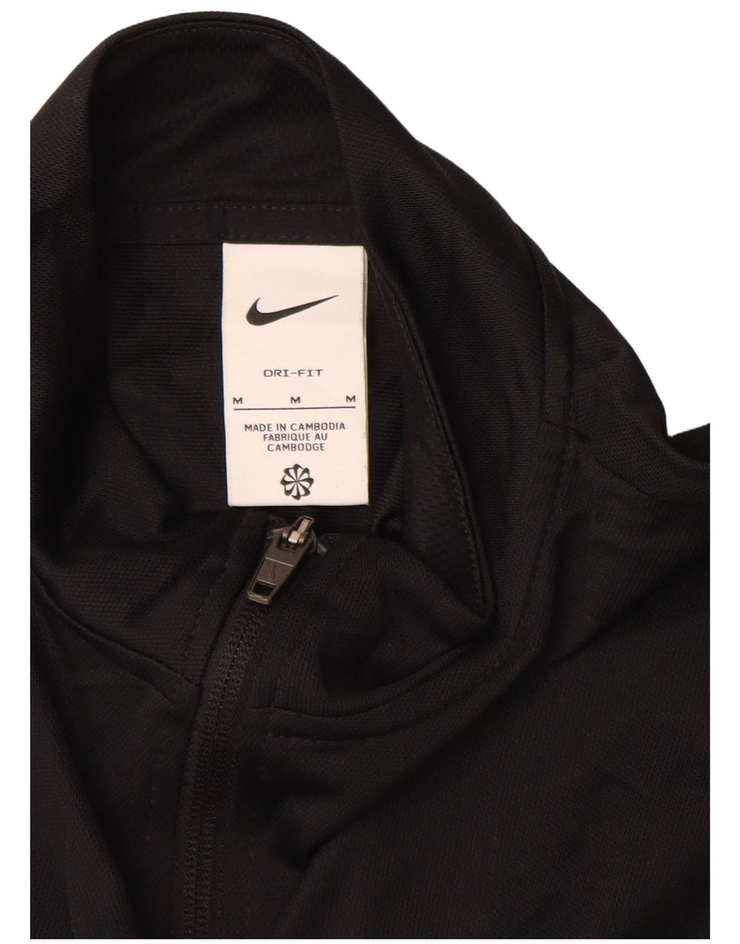 Jaqueta Nike Feminina Dri Fit Tracksuit UK 14 Médio Preto Poliéster