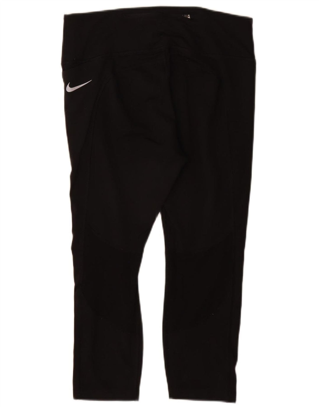 Leggings Nike Dri Fit Capri Femininas UK 14 Grande Poliéster Preto