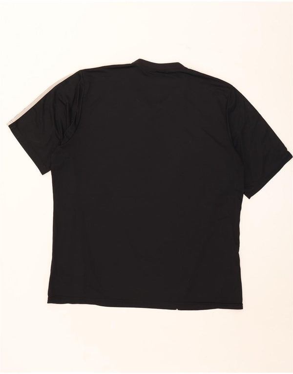 Adidas Mens Camiseta Top XL Poliéster Preto