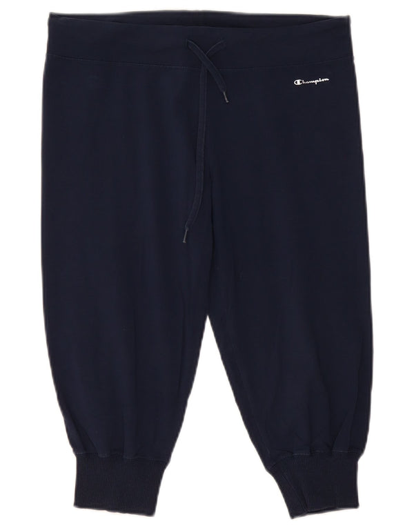 Calça capri feminina Champion Joggers UK 14 grande azul marinho
