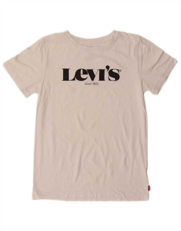 Top Levi's Boys Graphic T-Shirt 13-14 Anos Branco