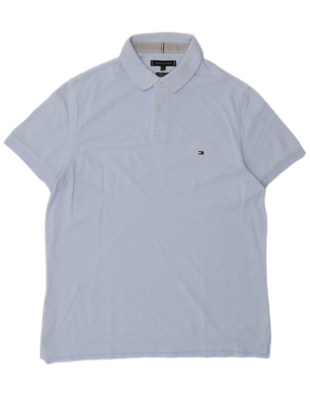 Camisa polo masculina Tommy Hilfiger Regular Fit XL azul