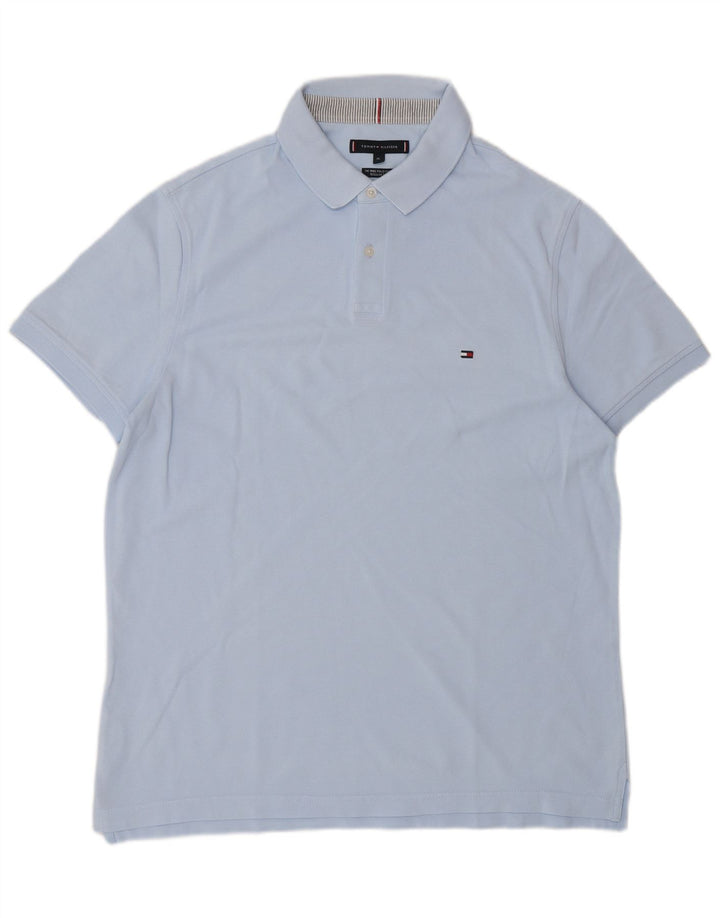 Camisa polo masculina Tommy Hilfiger Regular Fit XL azul