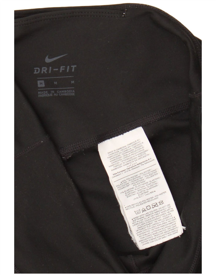 Leggings Nike Dri Fit UK 14 Médio Preto Poliéster