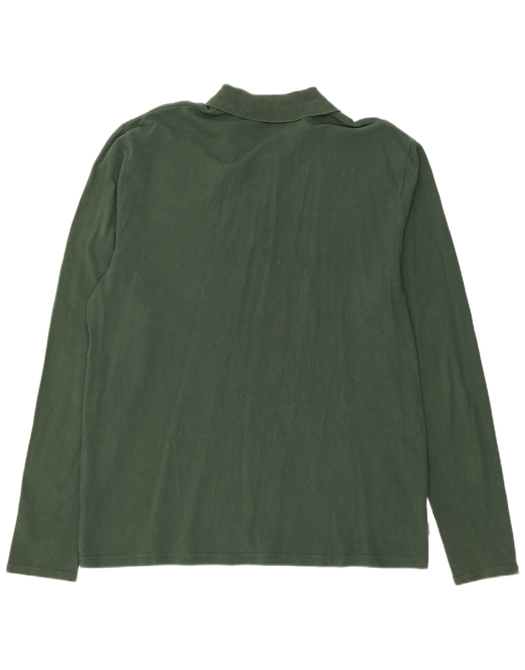 Camisa polo masculina de manga comprida LEVI'S grande algodão verde