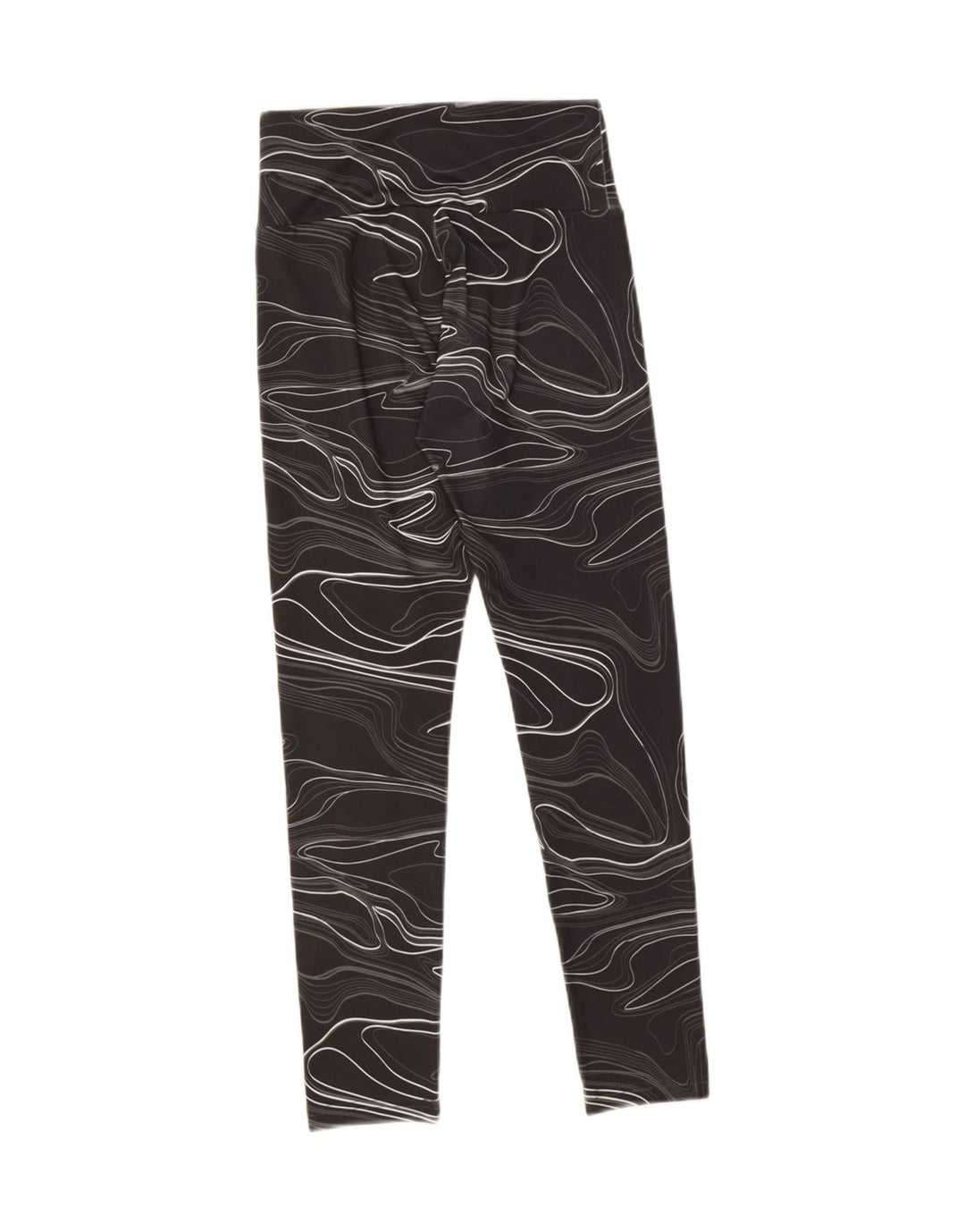 Leggings Puma Feminino Abstract Pattern UK 8 Pequeno Preto Geométrico